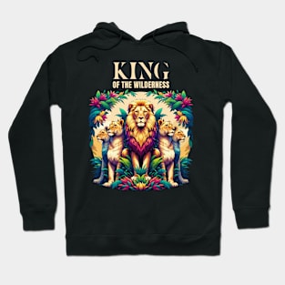 Lion and Lionesses in Africa Hoodie